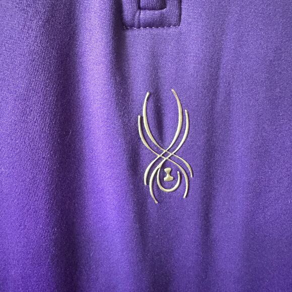 Spyder Sweater Women 8 Purple Sweatshirt Walking Active Gym Fall Athleisure Top - Picture 7 of 12